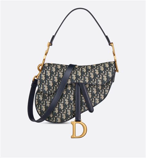 dior embossed saddle bag|Dior saddle bag on model.